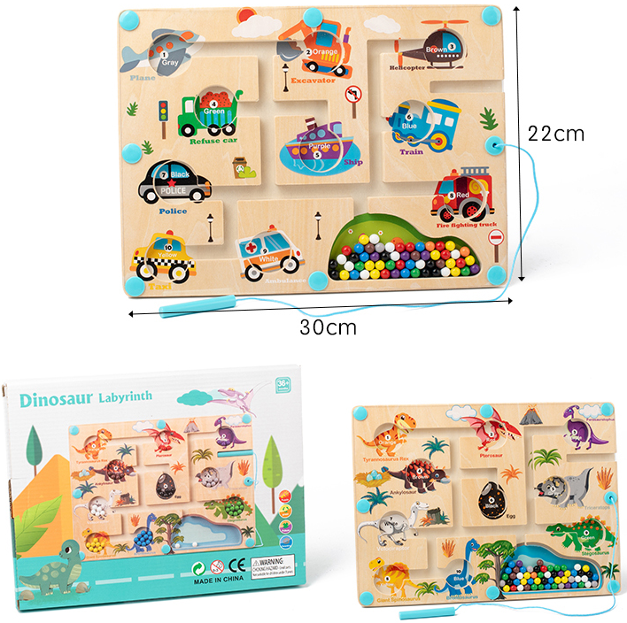 Khùng long, Mê cung bút giao thông